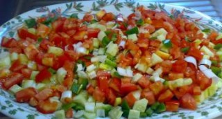 La versatilidad veraniega de un picadillo de verduras
