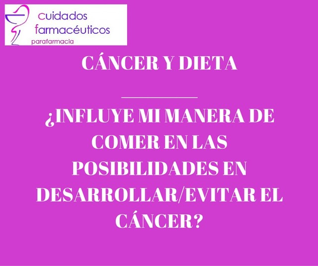 ¿Puede la dieta prevenir el cáncer?