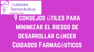 9 consejos para reducir el riesgo de desarrollar cáncer